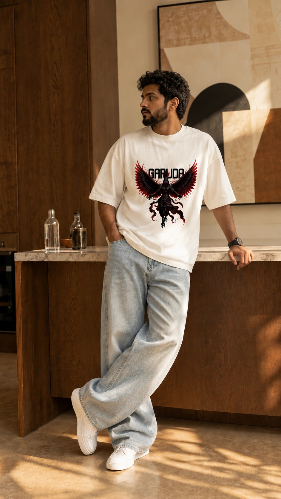 Garuda Unisex Oversized Tee