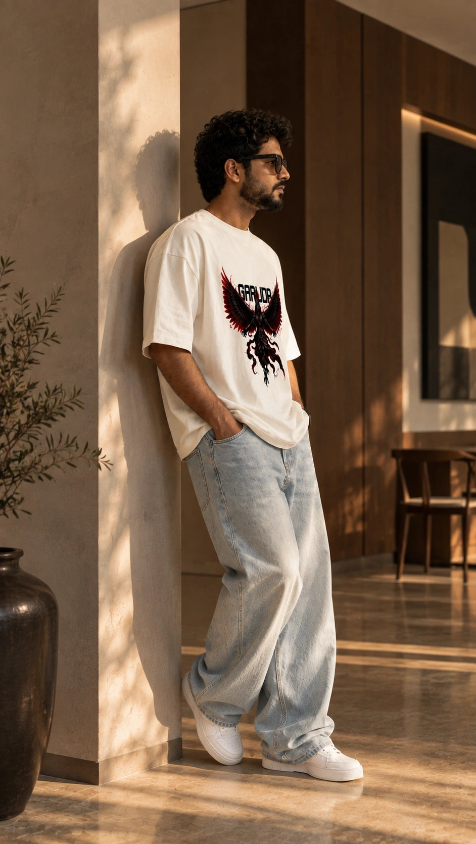 Garuda Unisex Oversized Tee
