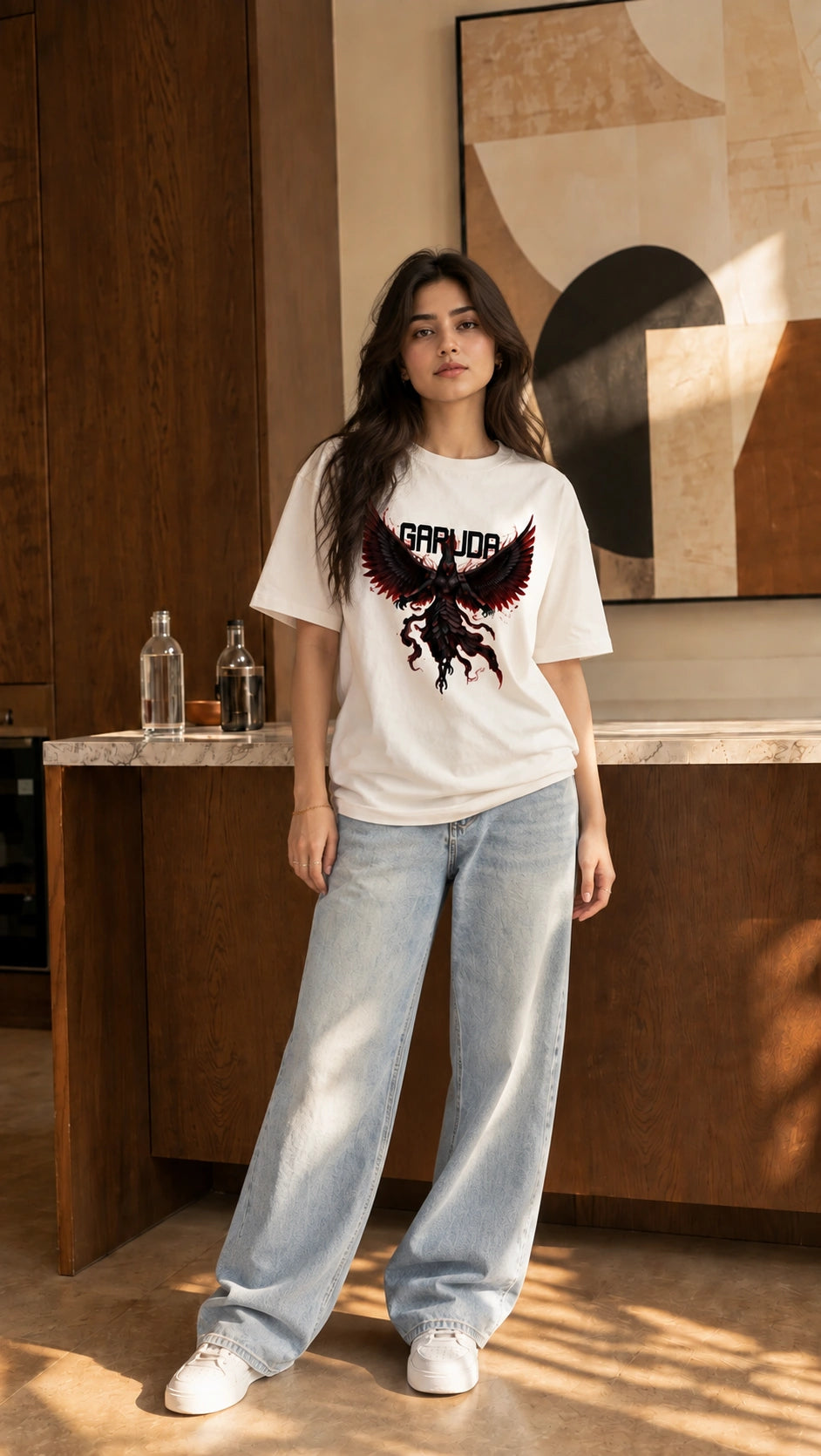 Garuda Unisex Oversized Tee