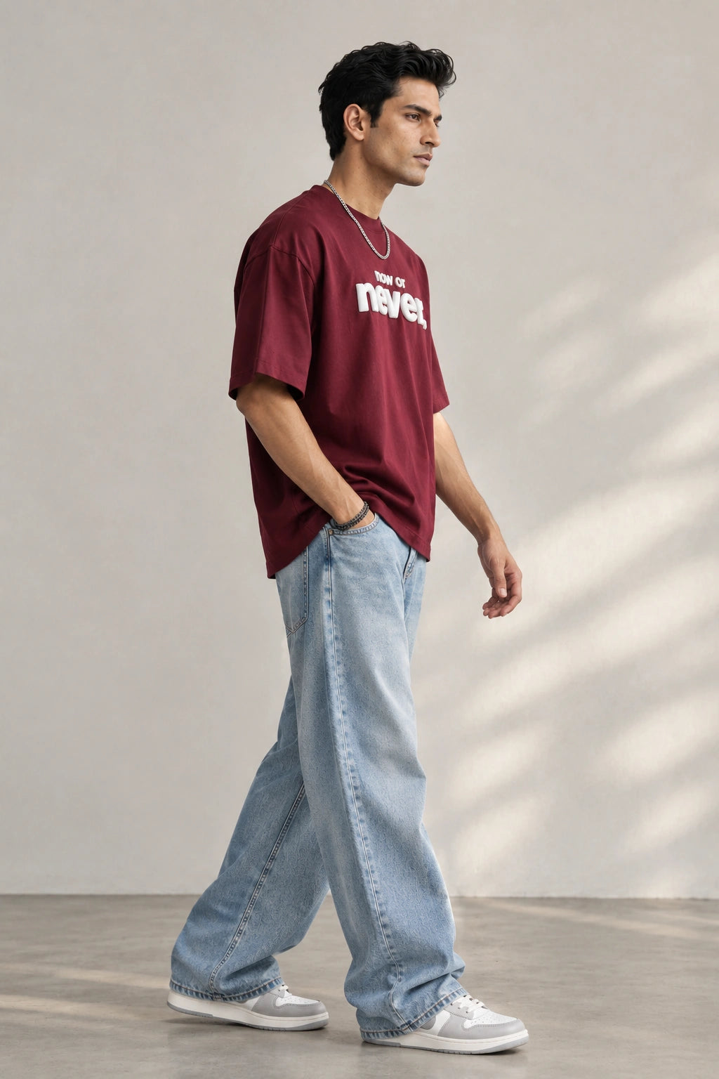 Now or Never Unisex Oversized Tee