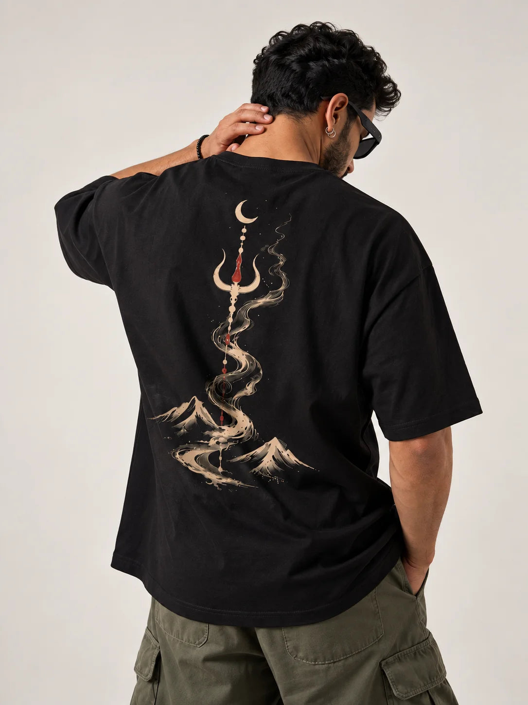 Let Go to Grow Unisex Oversized Tee