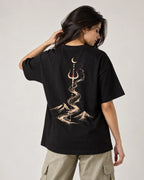 Let Go to Grow Unisex Oversized Tee