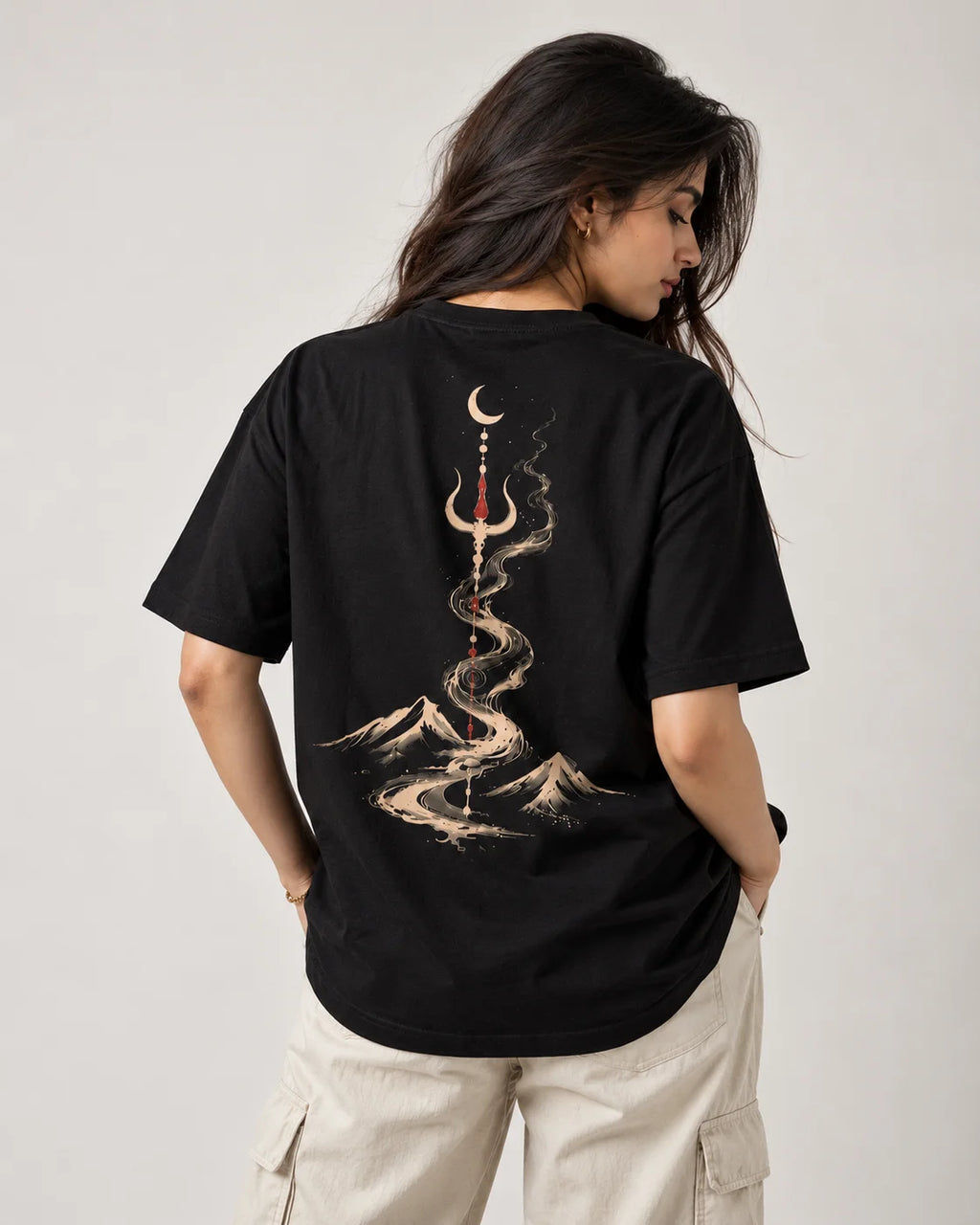 Let Go to Grow Unisex Oversized Tee