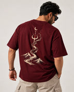 Let Go to Grow Unisex Oversized Tee