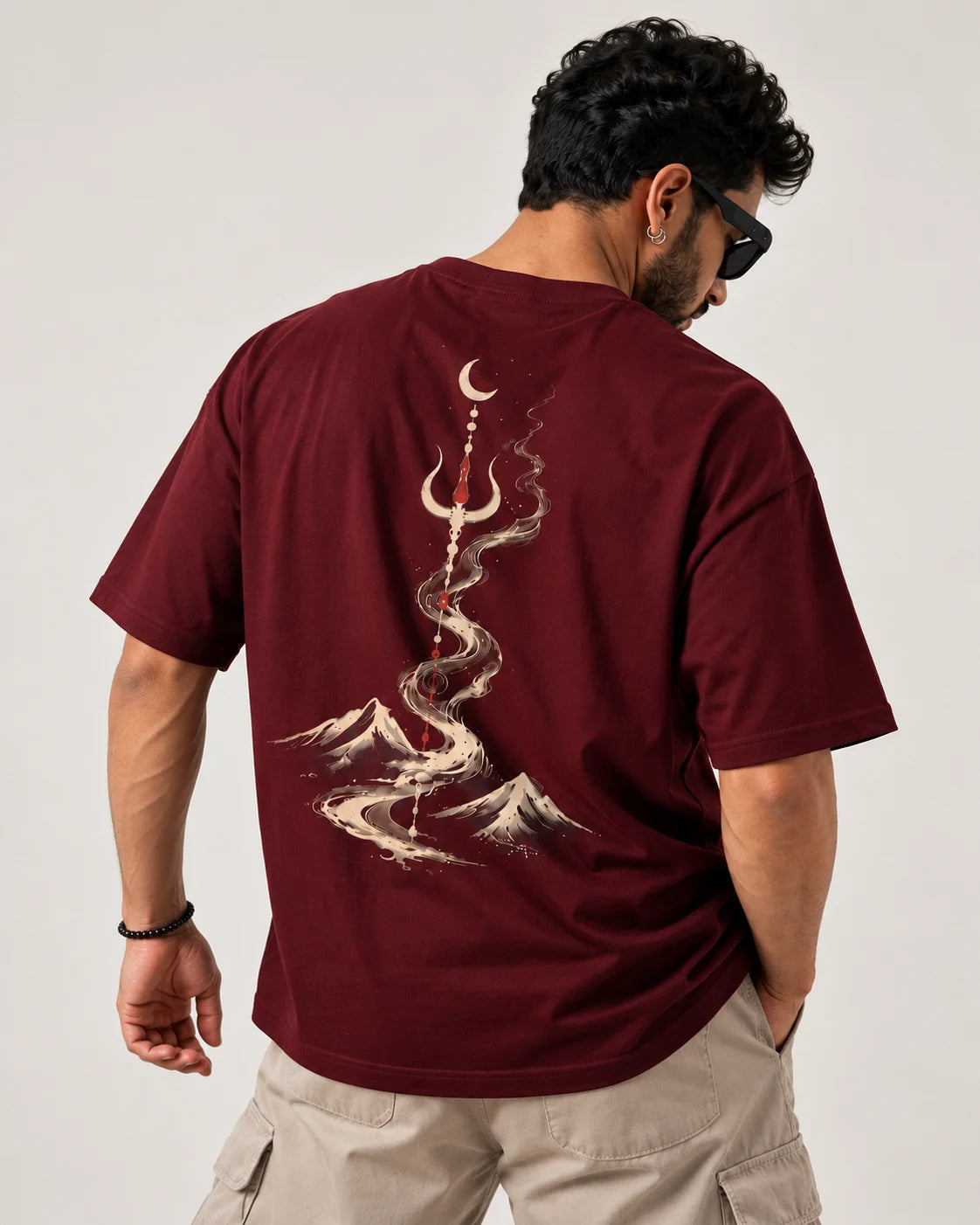Let Go to Grow Unisex Oversized Tee