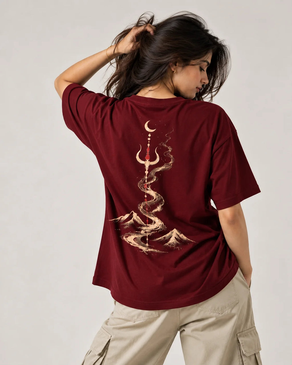 Let Go to Grow Unisex Oversized Tee