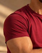 Red Unisex Stretch Tee