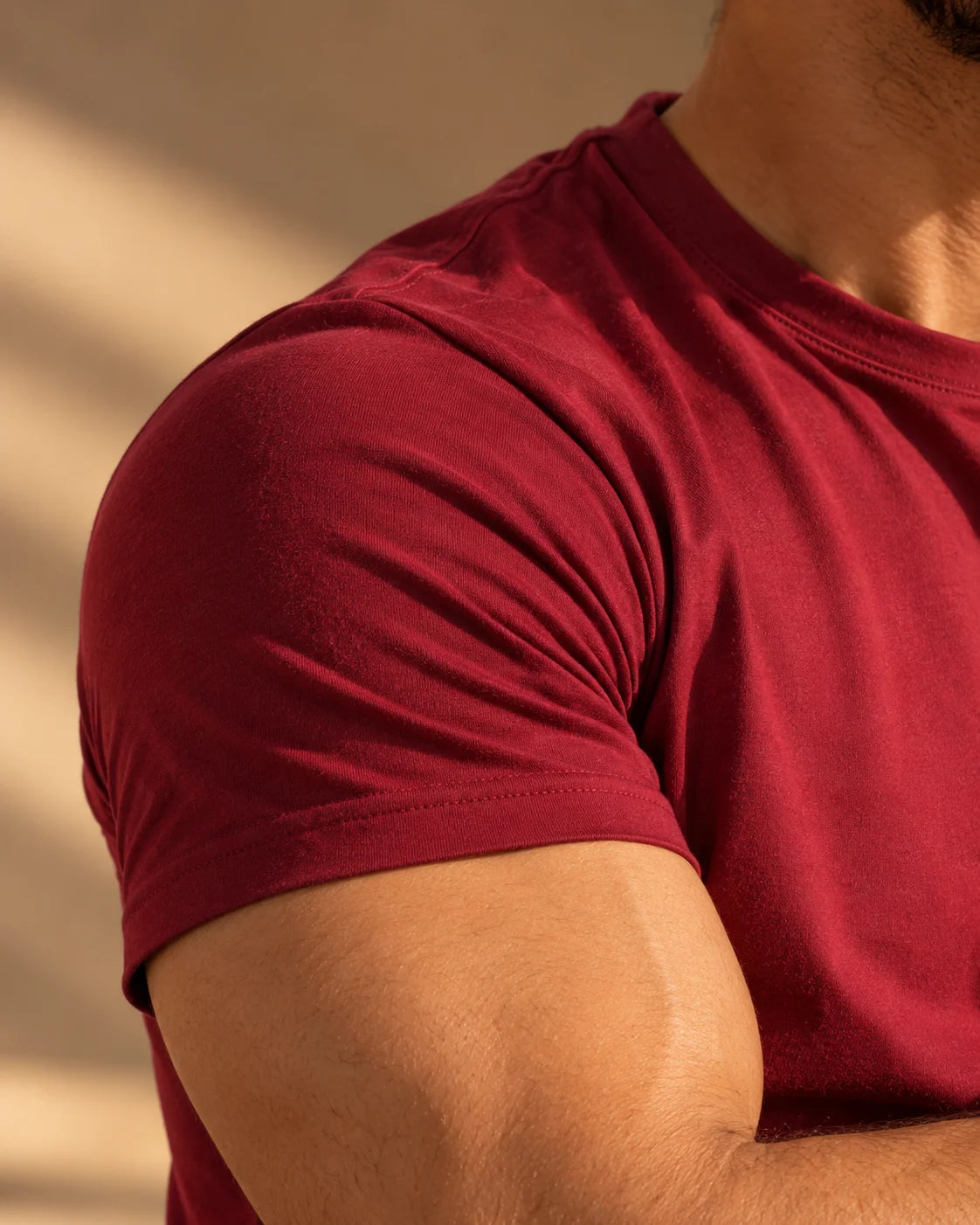 Red Unisex Stretch Tee