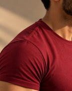 Red Unisex Stretch Tee