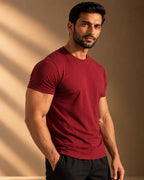 Red Unisex Stretch Tee