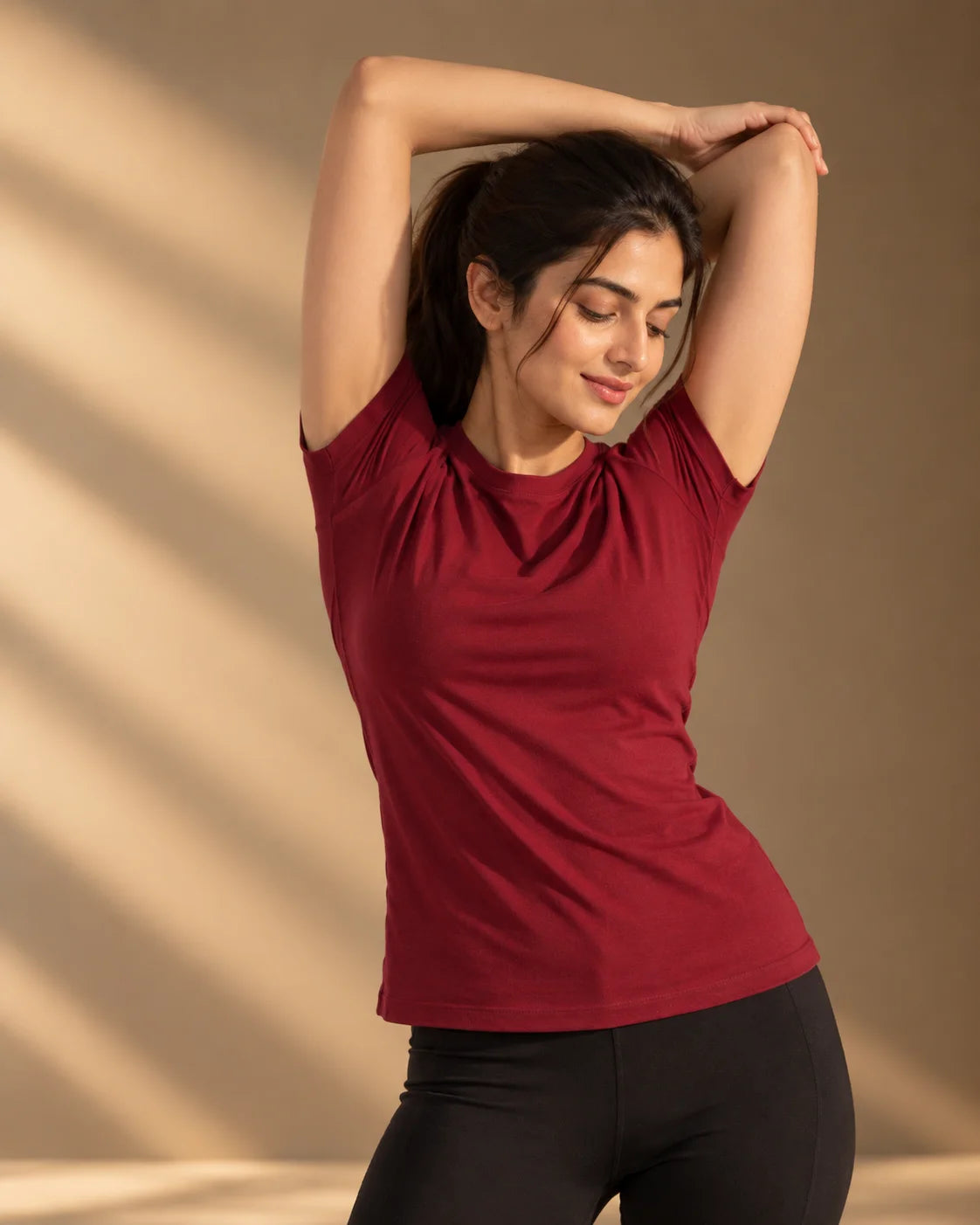 Red Unisex Stretch Tee