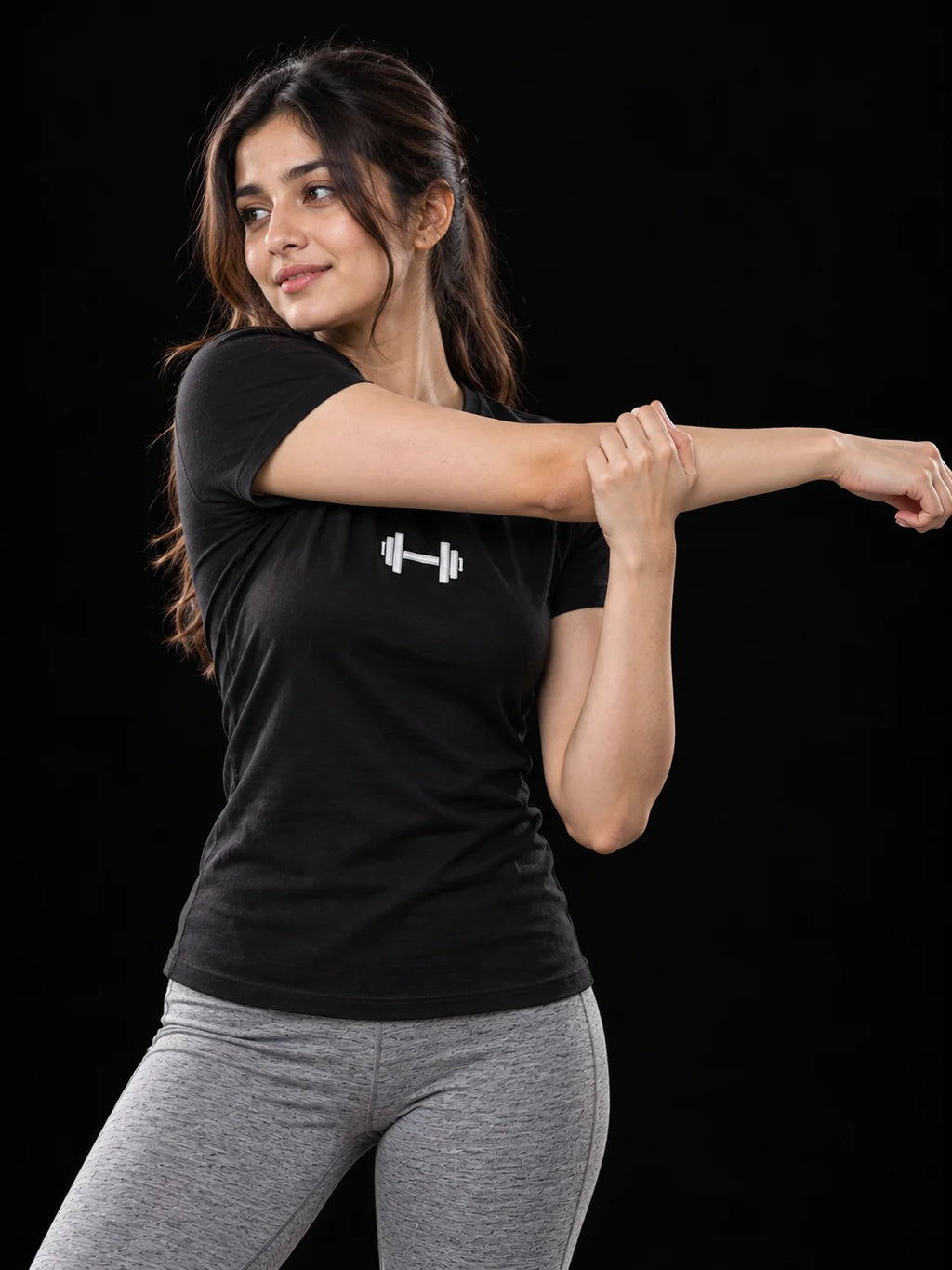 Dumbbell Unisex Stretch Tee