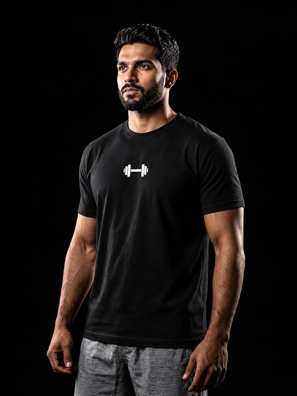 Dumbbell Unisex Stretch Tee