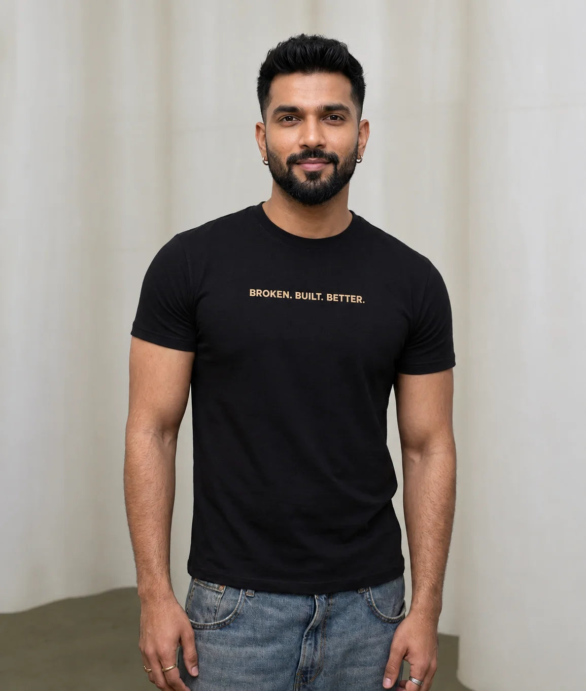 Broken. Built. Better. Unisex Stretch Tee