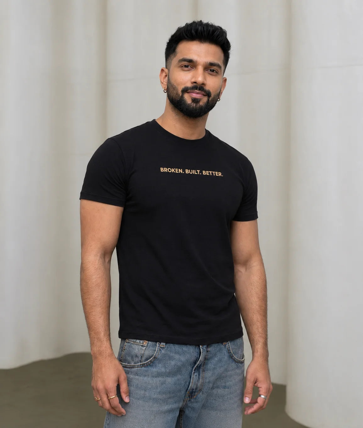 Broken. Built. Better. Unisex Stretch Tee