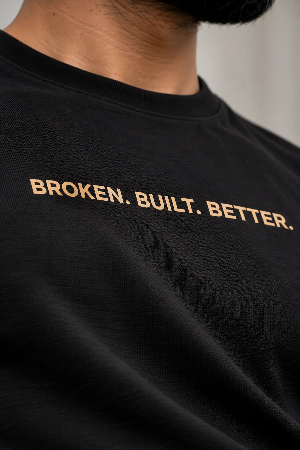 Broken. Built. Better. Unisex Stretch Tee