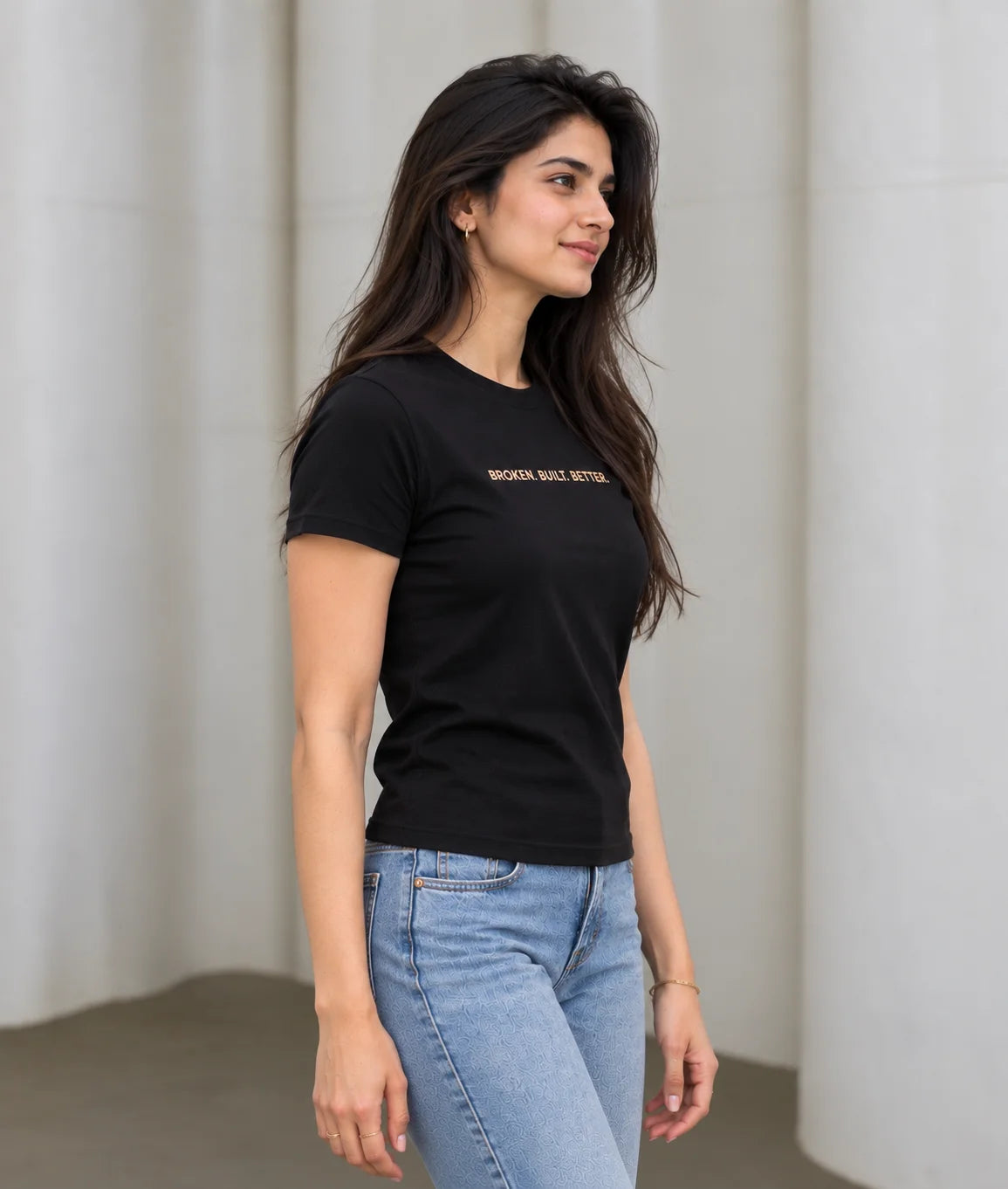 Broken. Built. Better. Unisex Stretch Tee