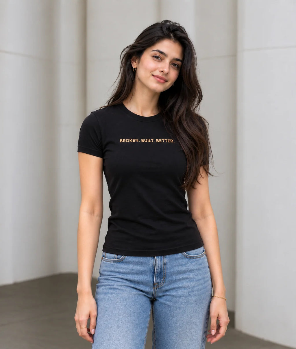 Broken. Built. Better. Unisex Stretch Tee