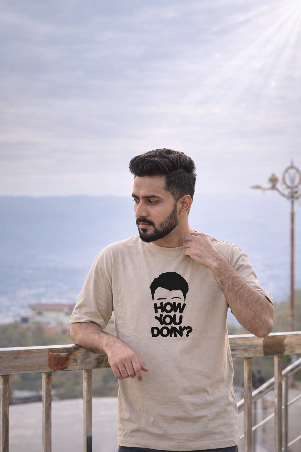 How You Doin Unisex Oversized Tee