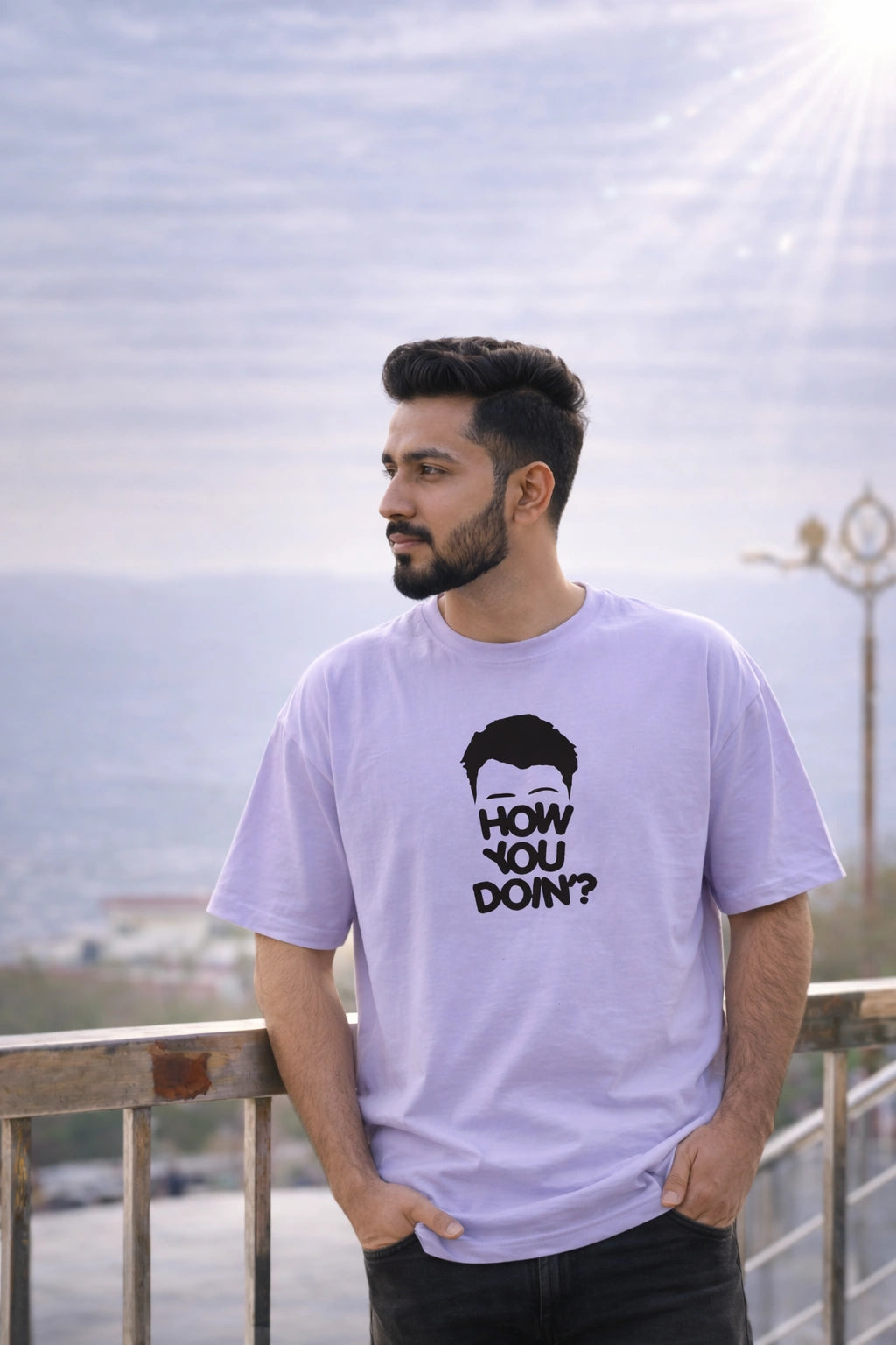 How You Doin Unisex Oversized Tee