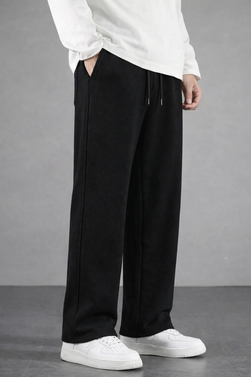 Black Unisex Sweatpants