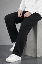 Black Unisex Sweatpants