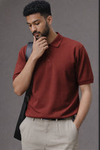 Brick Red Polo