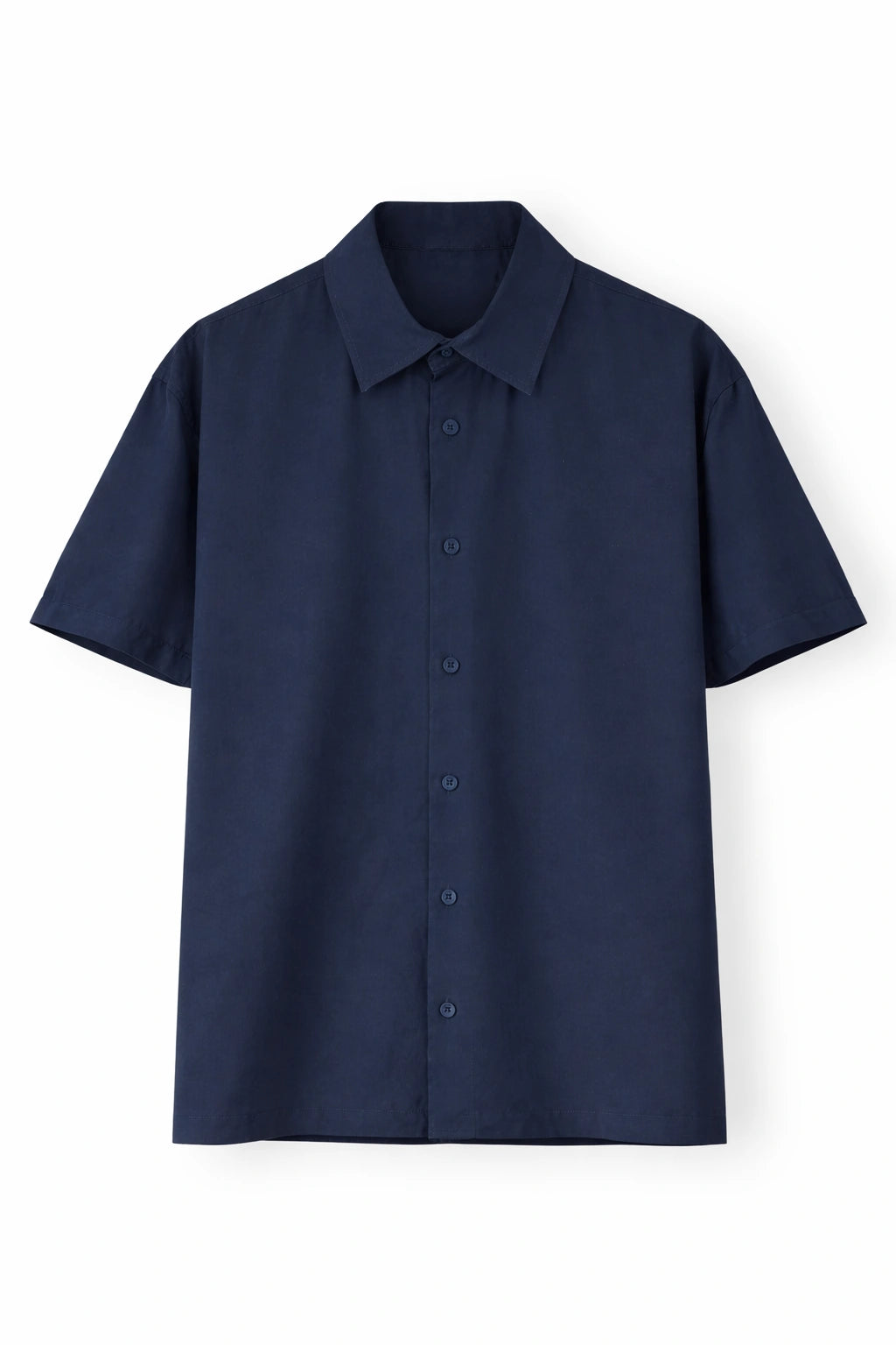 Navy Blue Oversized Shirt
