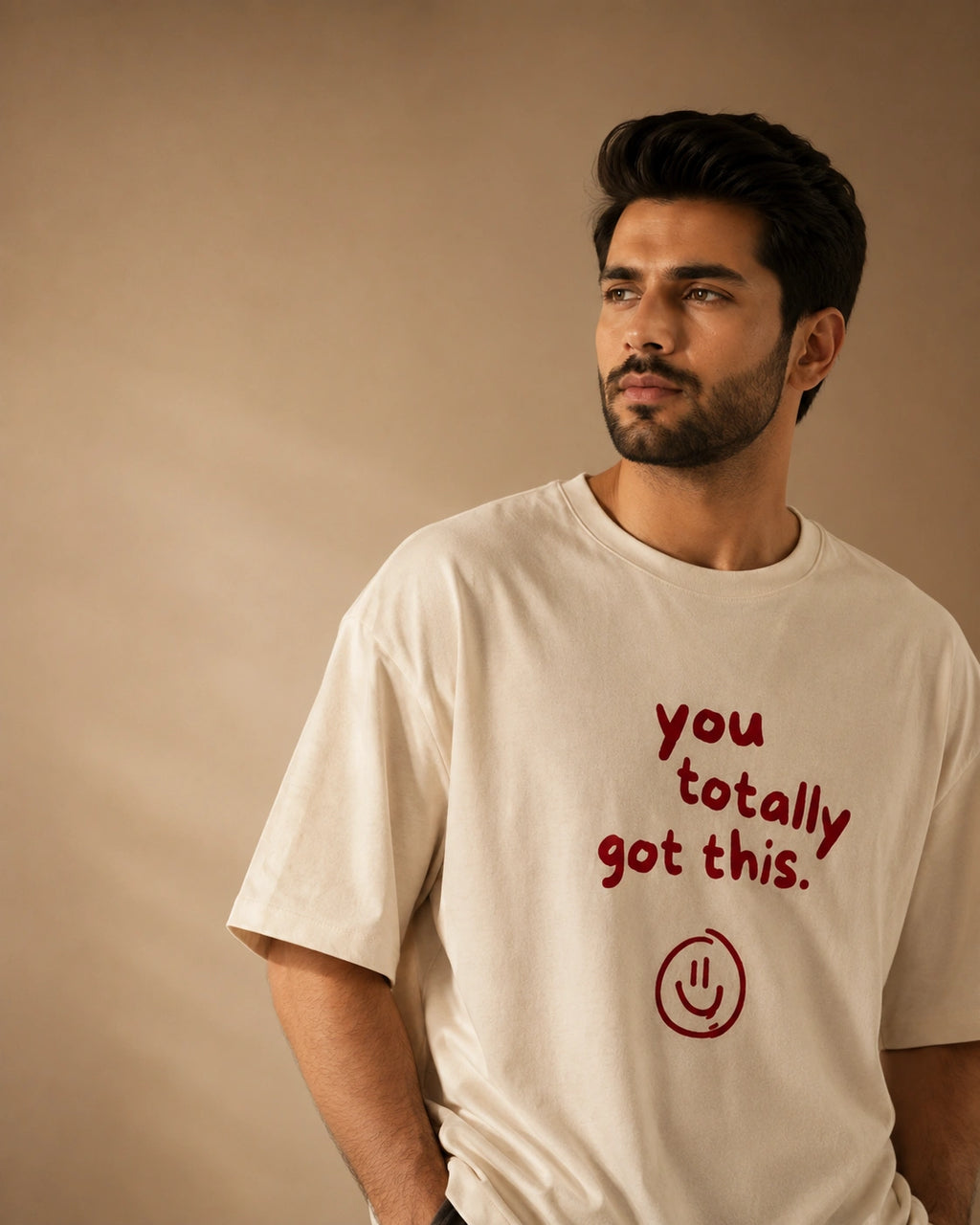 You Got this Unisex Terry Oversized Tee