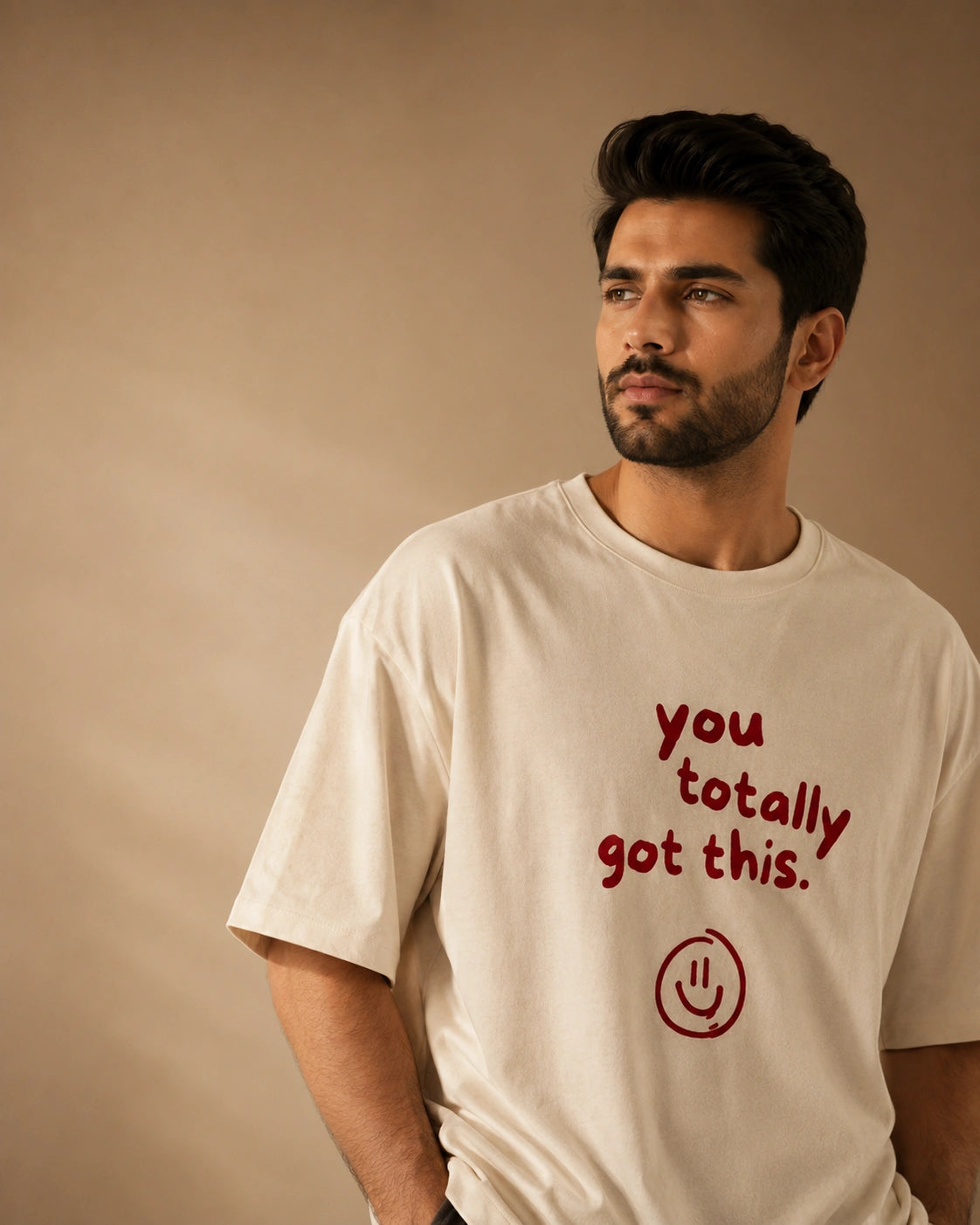 You Got this Unisex Terry Oversized Tee