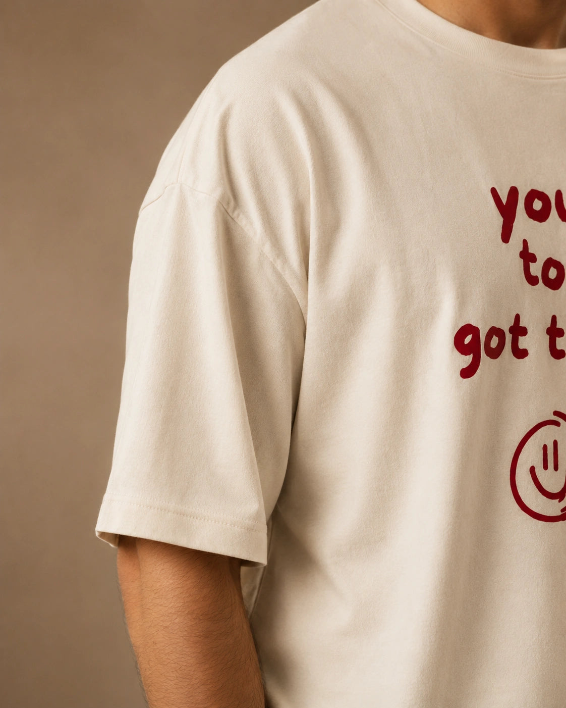 You Got this Unisex Terry Oversized Tee