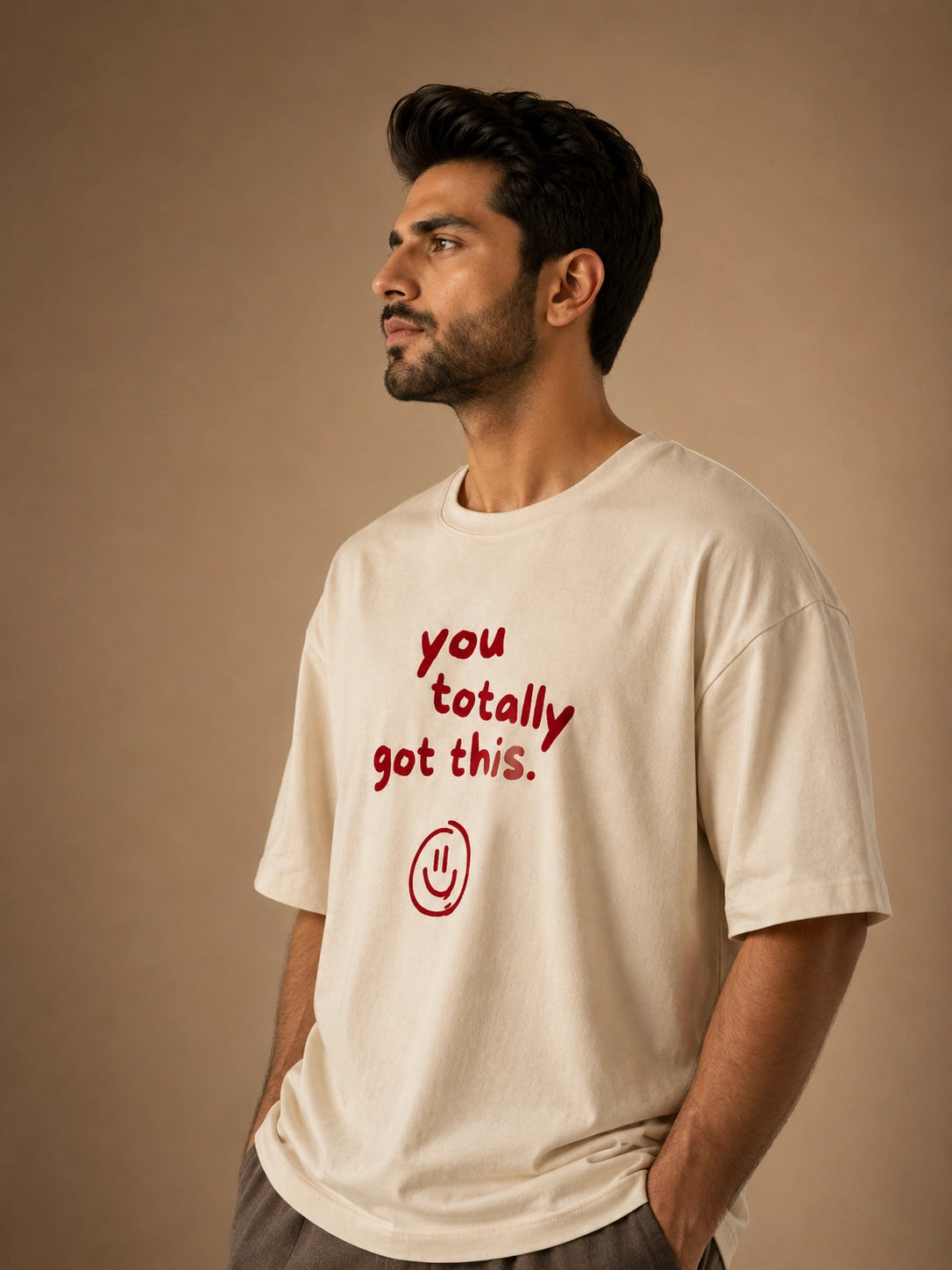You Got this Unisex Terry Oversized Tee