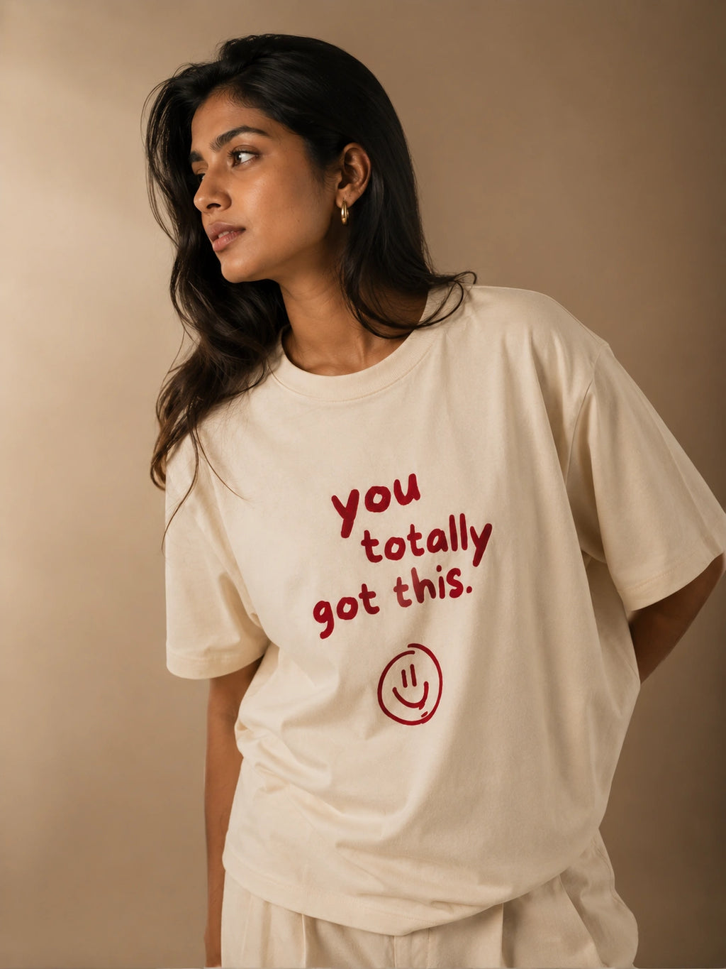 You Got this Unisex Terry Oversized Tee