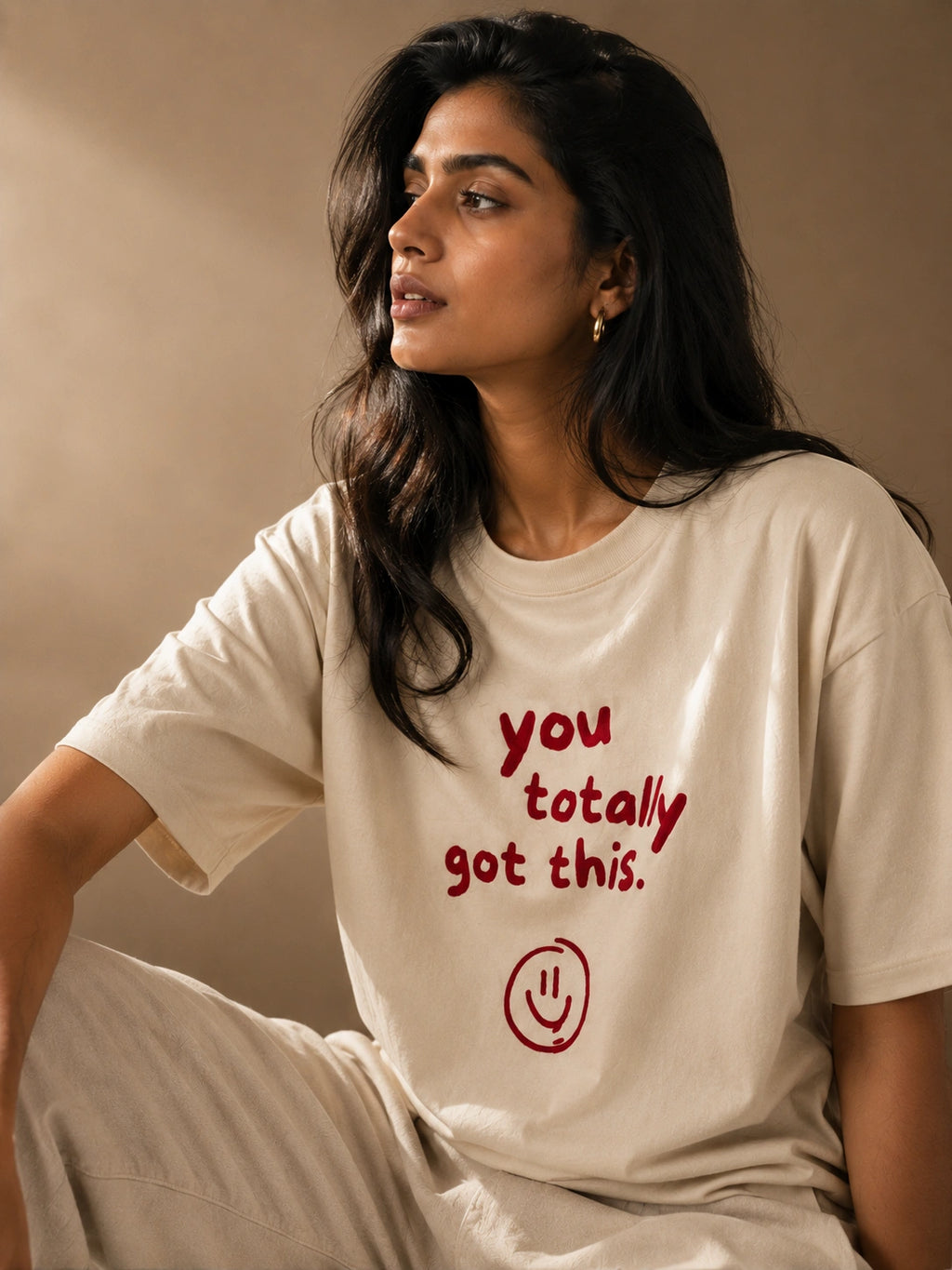 You Got this Unisex Terry Oversized Tee