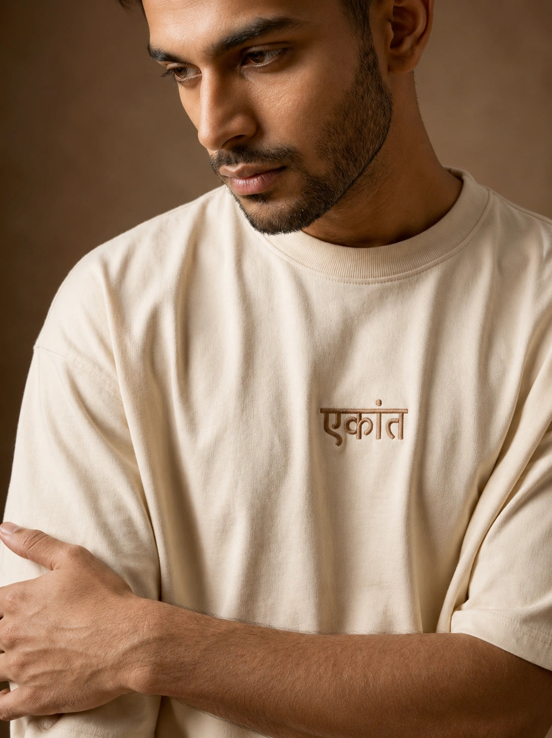 एकांत Unisex Oversized Tee