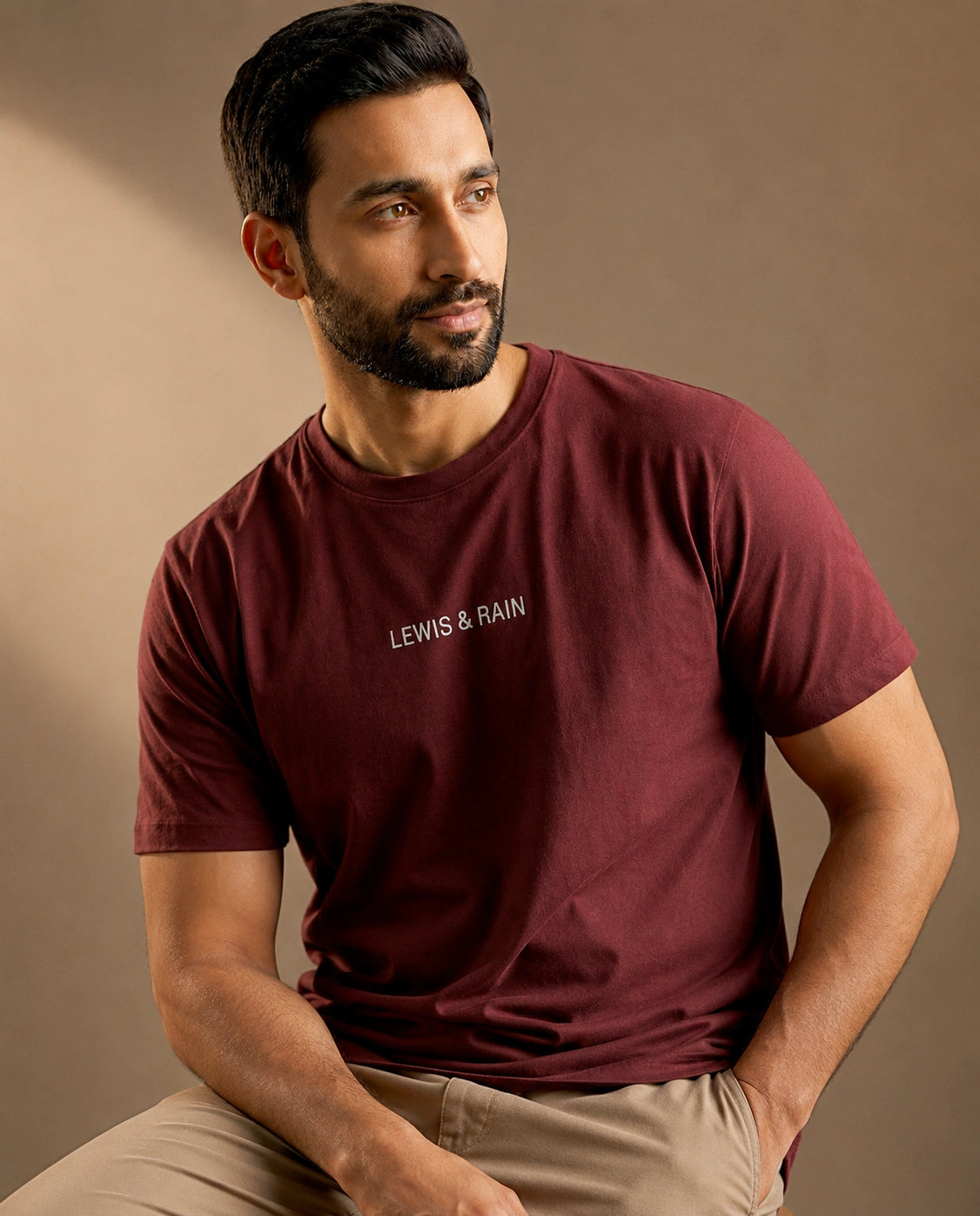 Maroon Daydream Tee