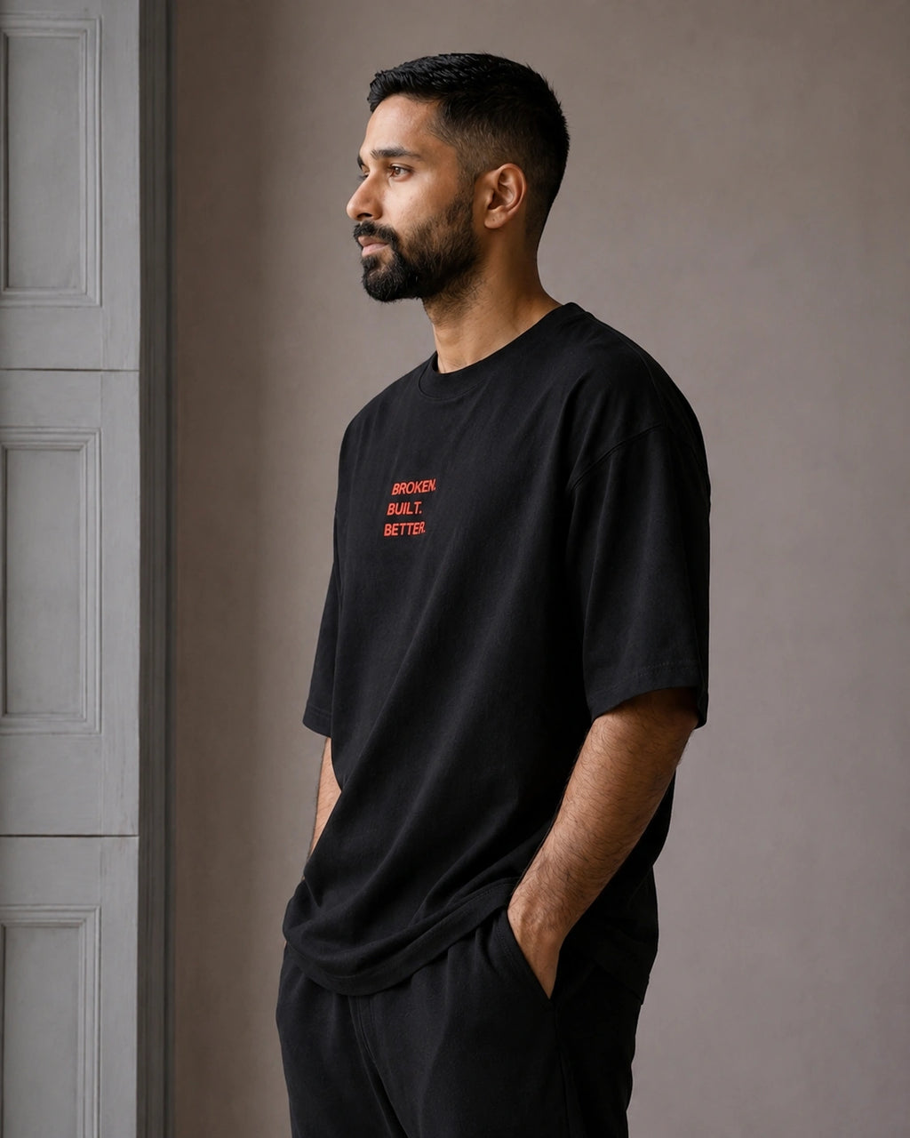 Broken Built Better Terry Oversized Tee