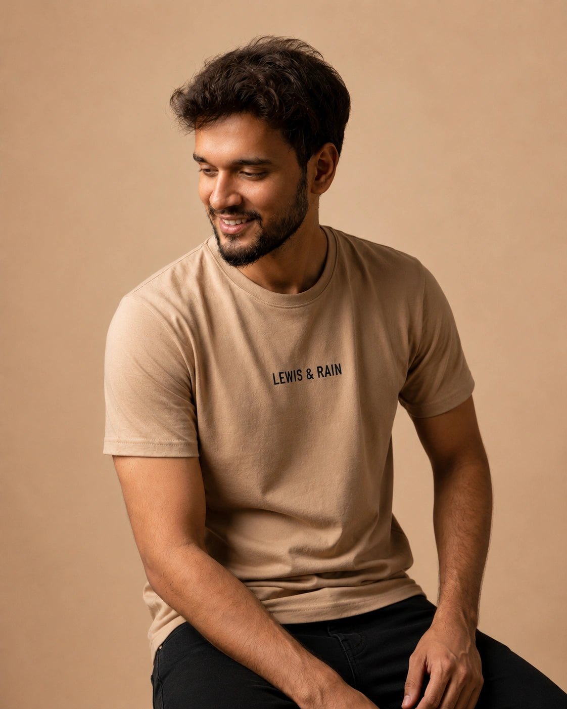 Beige Dayfold Tee