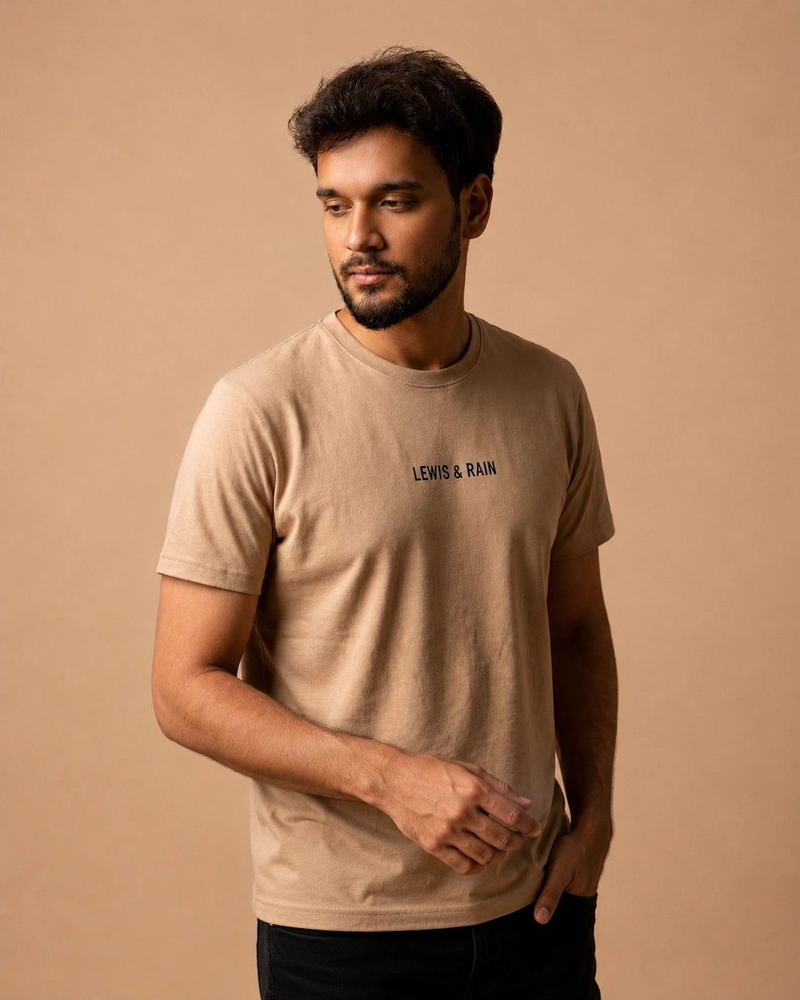 Beige Dayfold Tee