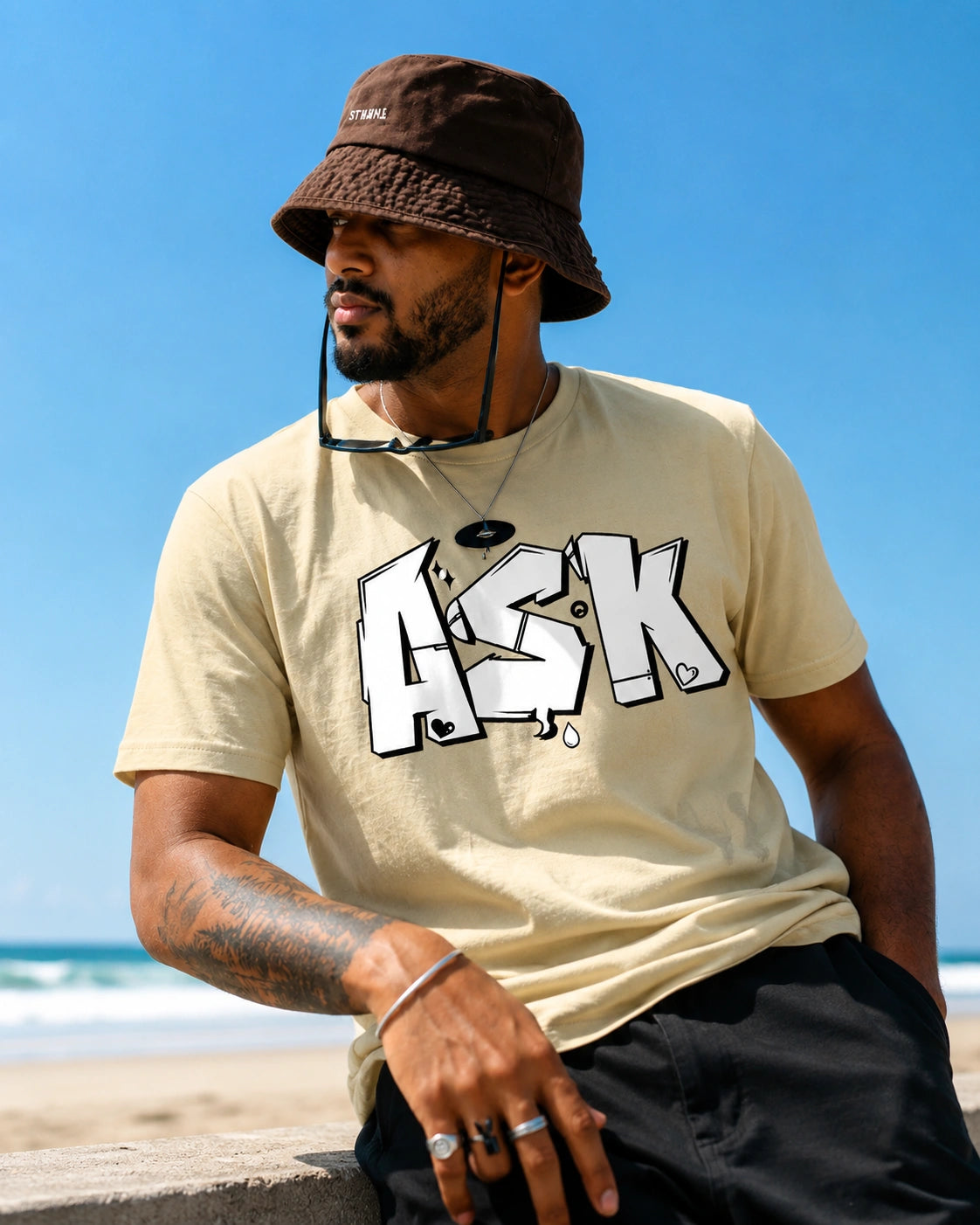 Ask Unisex Supima Tee