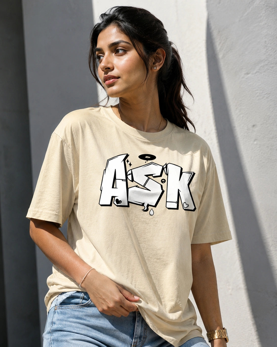 Ask Unisex Supima Tee
