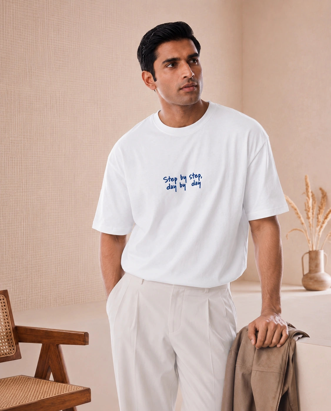 Step by step Terry Oversized Tee