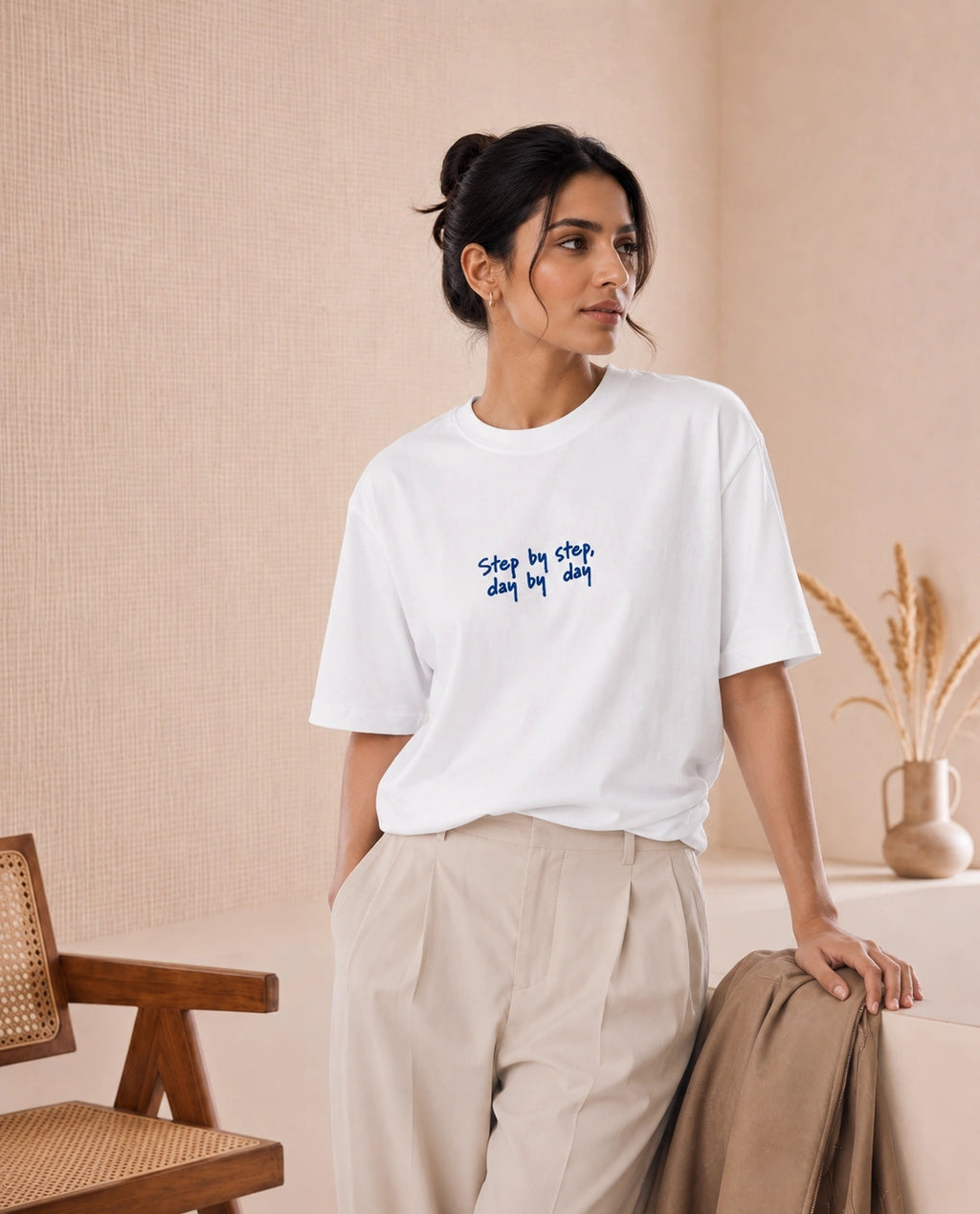 Step by step Terry Oversized Tee