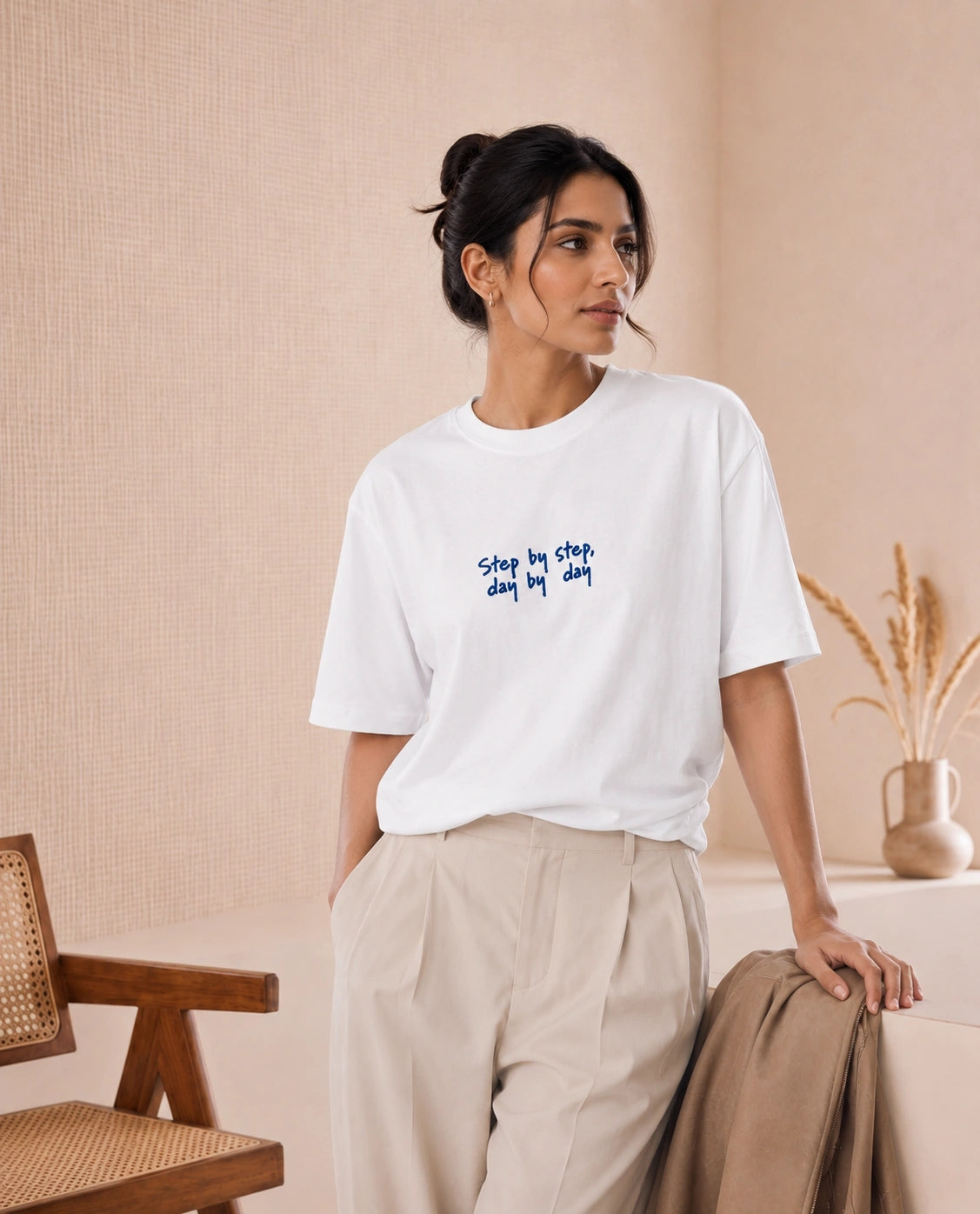 Step by step Terry Oversized Tee