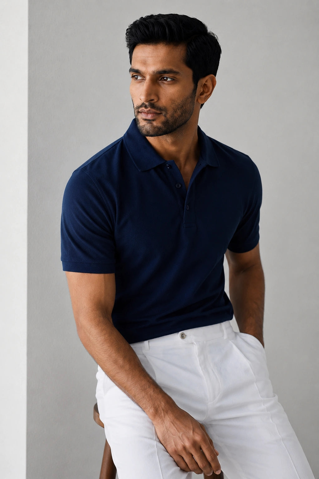 Navy Blue Polo