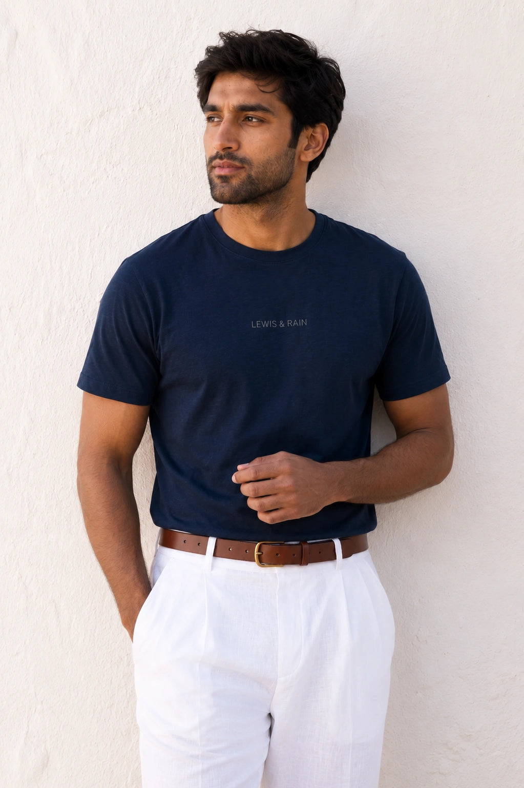Navy Stillness T-Shirt