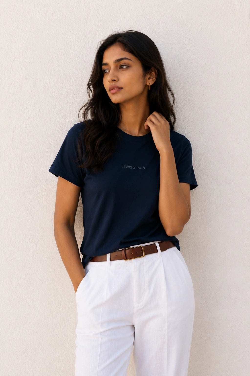 Navy Stillness T-Shirt