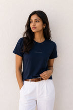 Navy Stillness T-Shirt
