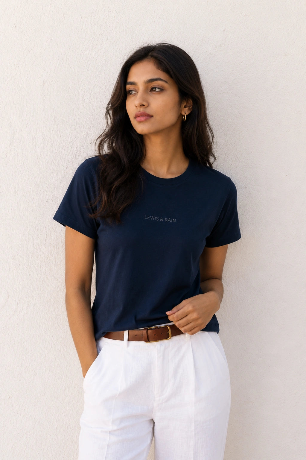 Navy Stillness T-Shirt