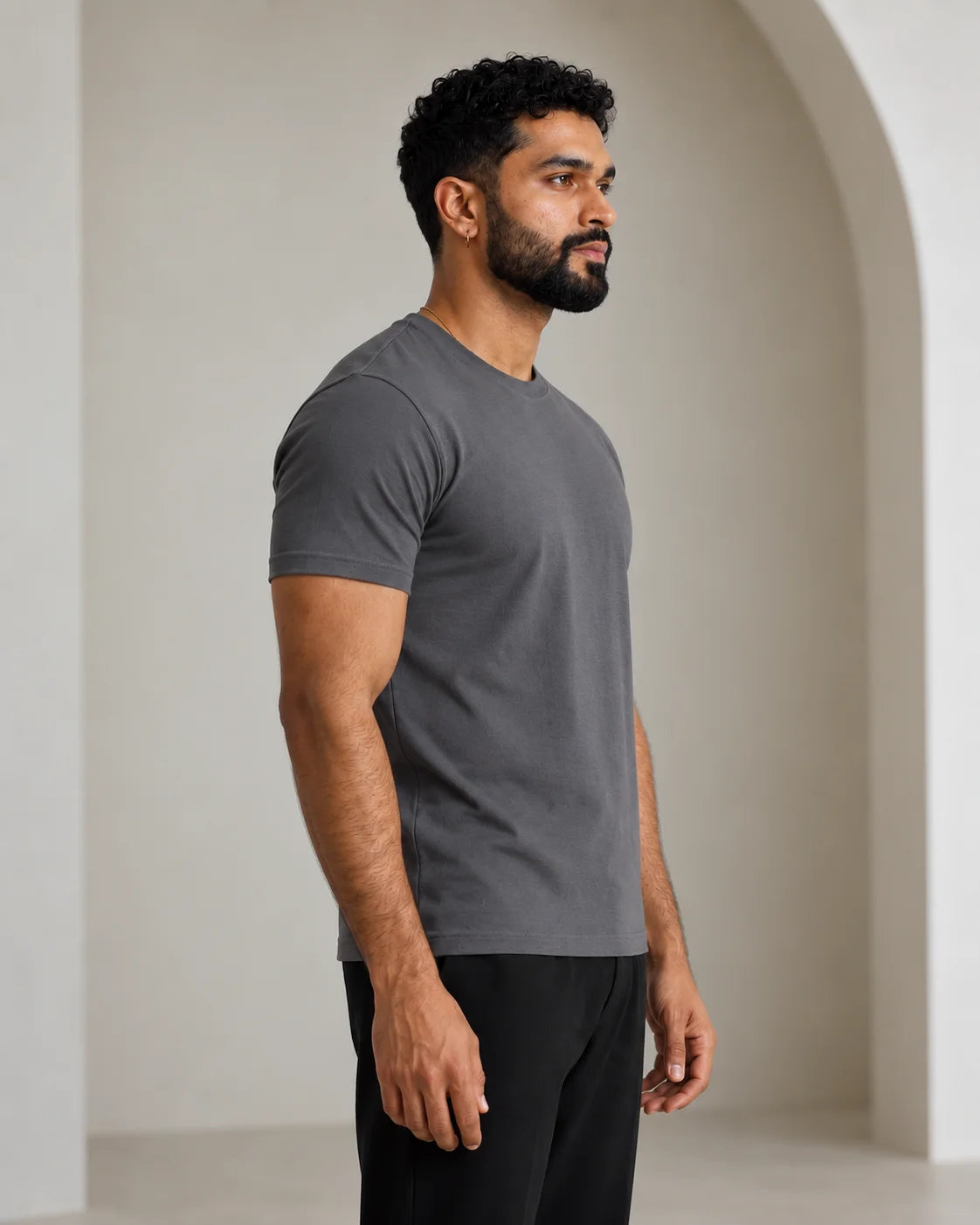 Steel grey Unisex Classic Tee